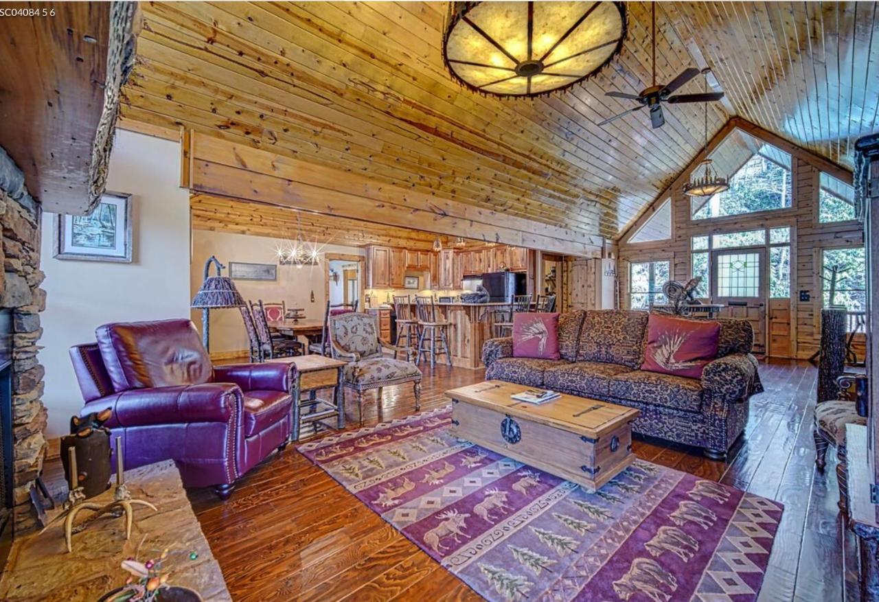 Cozy Creekfront Family Cabin-Pet Friendly -Gamerm-Hot Tub Hiawassee Bagian luar foto
